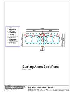Bucking Arena Back Pens