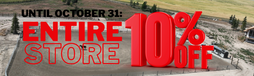 Red River Arenas October Sales Banner