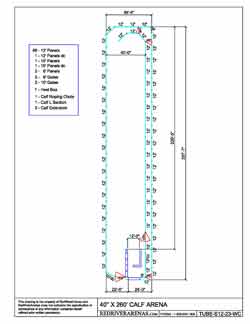 TUBE-S12-23-40X260-CALF-ARENA