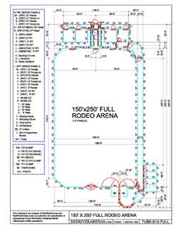 Full Rodeo Arena 10FT PANELS