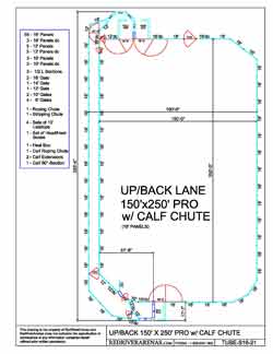 150' x 250' PRO UP AND BACK