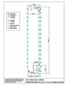 TUBE-S16-23-40X260-CALF-ARENA